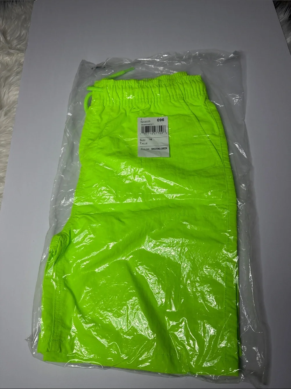 The Children's Place Neon Green Kids Shorts